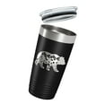 thumbnail image 3 of Mama Bear Tumbler Travel Mug Insulated Laser Engraved Coffee Cup Momma Mom Mother's Day Gift Cute 20 oz Black, 3 of 5