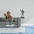 thumbnail image 2 of Letrero de escritorio Home Knight,Adorno de caballero acrílico 2D para estantería de manualidades,Figura de escritorio,Estatua de, 2 of 8