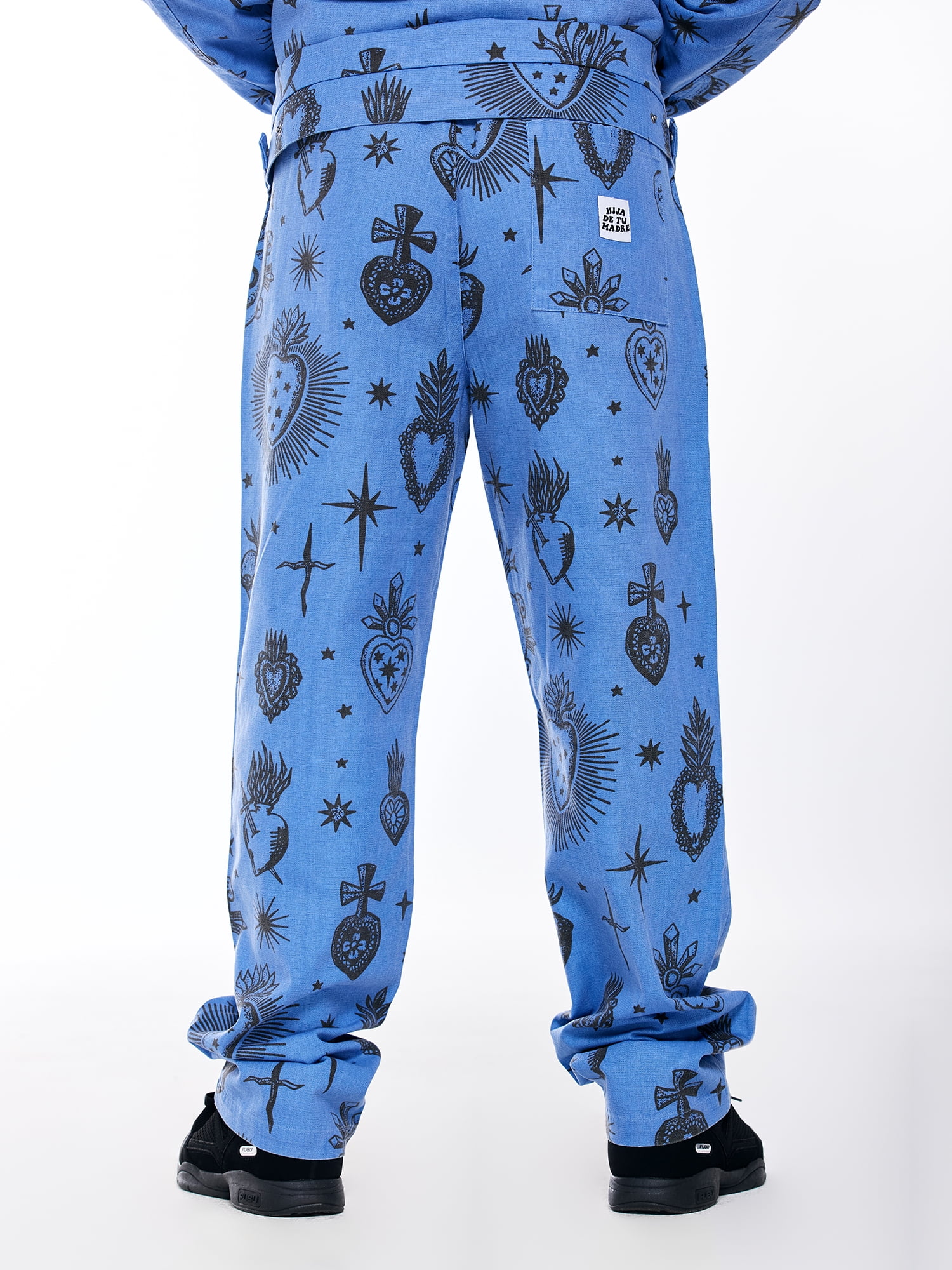 Hija De Tu Madre, Unisex Graphic Pant, Sacred Heart, Sizes XS-3XL