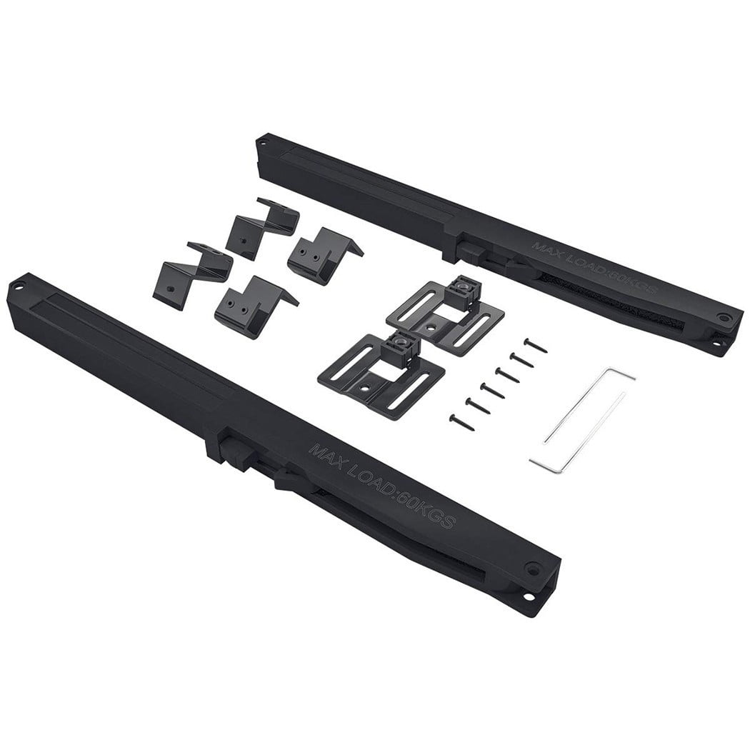 Parts Set Soft-Close Mechanism For Damper Sliding Barn Door Hardware Track Kit