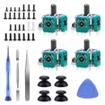 thumbnail image 1 of DUXICEPIN Analog 3D Joysticks Kit for PS5 Controller Joysticks Part Replacement Thumbsticks with Repair Screwdriver Kit for Playstation 5 DualSense Non-Drift Controller, 1 of 5