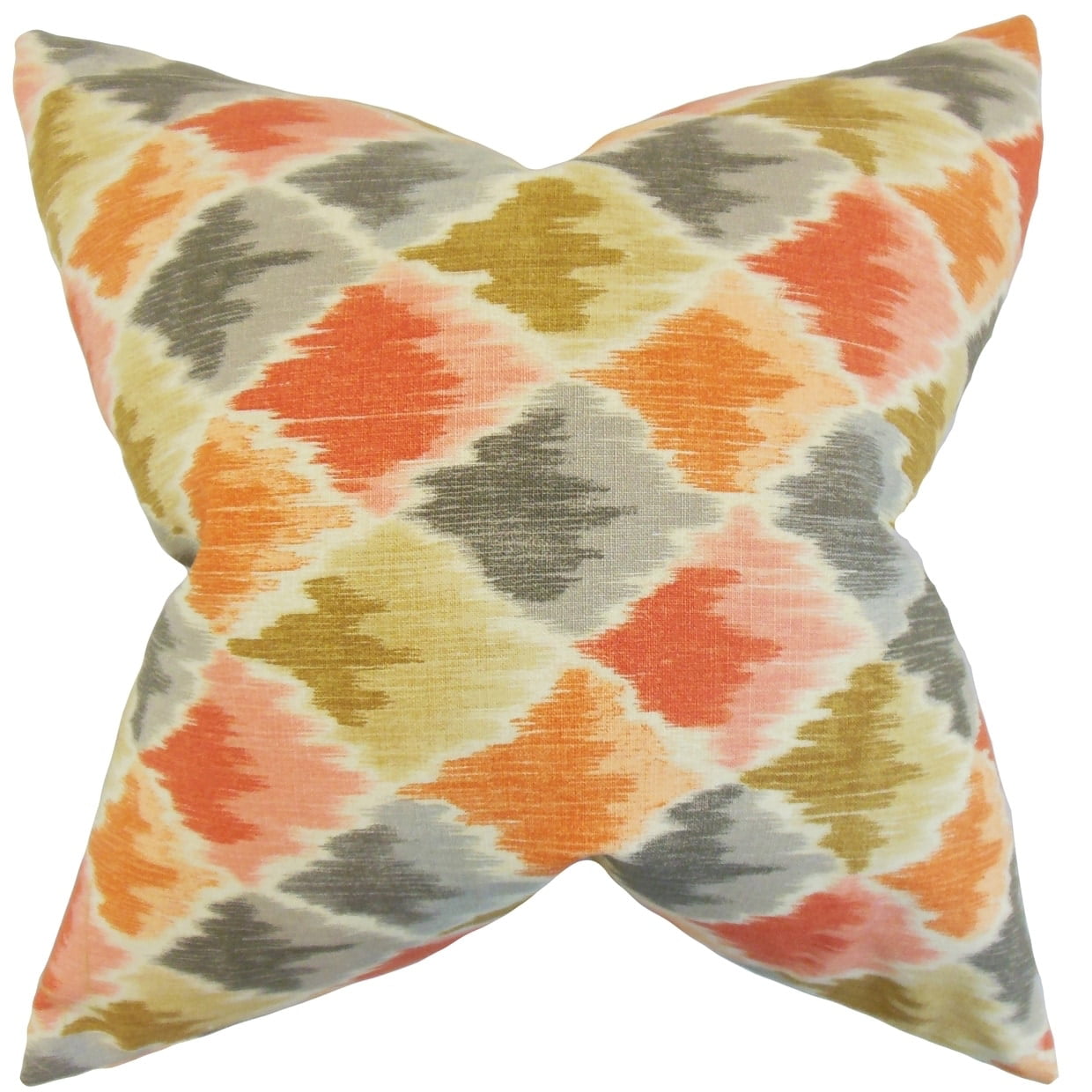 Multi The Pillow Collection Yarrow Geometric Pillow 