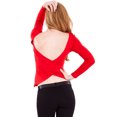 thumbnail image 4 of Back Wrap Top, 4 of 4