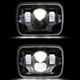 thumbnail image 4 of Faros Led Rectangulares Para Camiones Luz De Trabajo Todoterreno A Prueba De Agua Faros Delanteros Led A Prueba De Polvo,180W 5X7 6X7 Speravity VI011901-01, 4 of 6