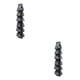 thumbnail image 1 of Wosthever Estante de almacenamiento de zapatos sobre la puerta para el hogar, 12 bolsillos colgantes, zapatos de tacón alto, bolsa de soporte Type1 NO1, 1 of 6