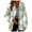Mint Green, variant on GDREDA Women's Warm and Stylish Plaid Fleece Jacket Soft and Comfortable for Winter Loose Blouse Warm Coat Black,XXXXXL