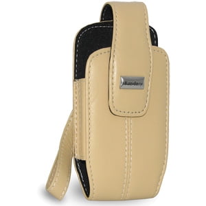 - Blackberry Case, Premium Leather Handy Pouch Cover with Magnetic Closure for BlackBerry Pearl, Nokia 6030, Nokia 6230 - Ecru Tan