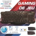 thumbnail image 2 of Elink - 104 Key USB Gaming Keyboard, 5 Feet Cable, Blue, Red or Purple Backlight, 2 of 3