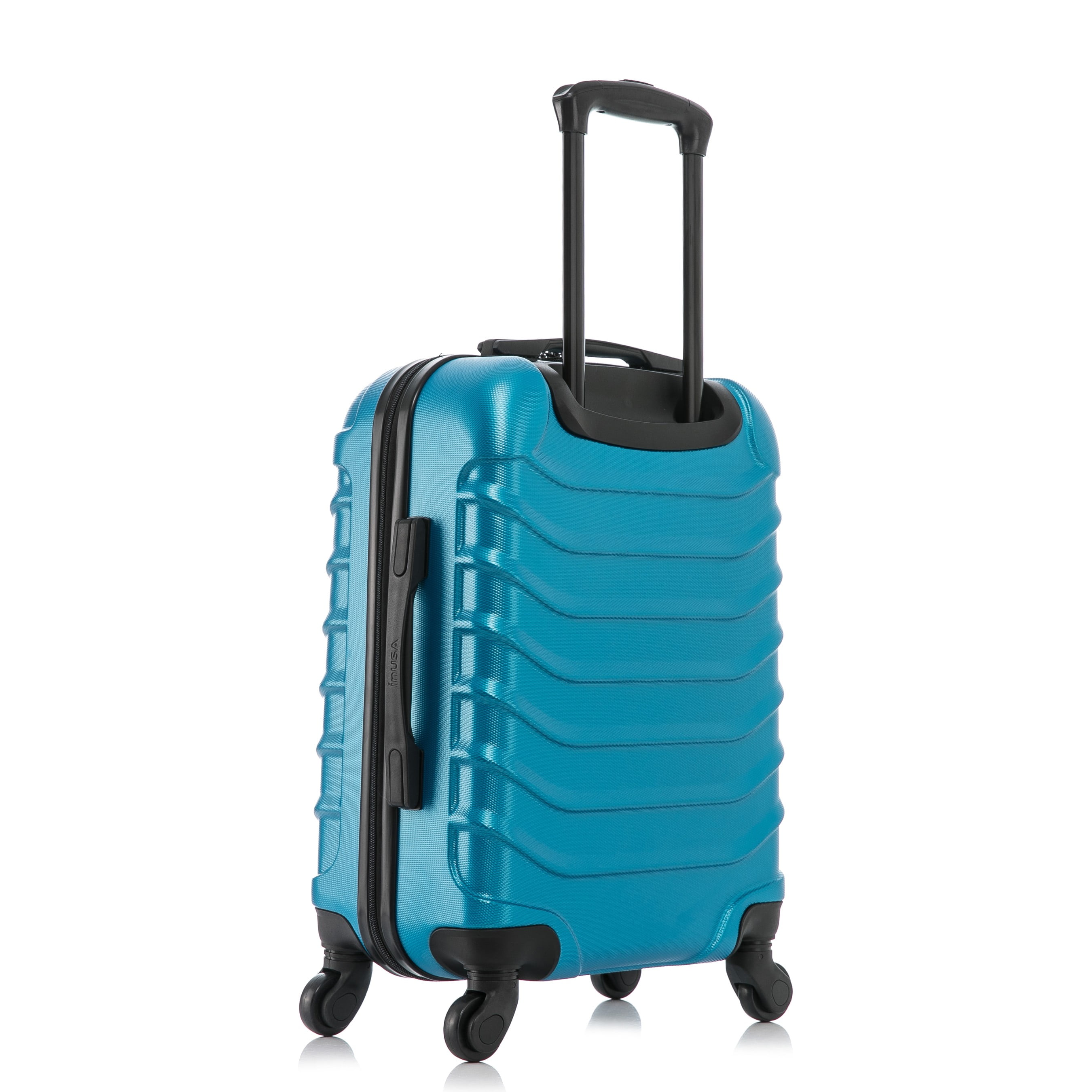 InUSA Endurance 20" Hardside Lightweight Luggage with Spinner Wheels, Handle, and Trolley, Teal