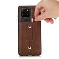 thumbnail image 4 of for Samsung Galaxy S20 Ultra Case Wallet with Slide Credit Card Holder, Flip Premium PU Leather Hidden Kickstand Classic Retro Heavy Duty Protective Cover for Samsung Galaxy S20 Ultra,Brown, 4 of 10