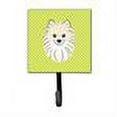 thumbnail image 2 of Carolines Treasures Checkerboard Lime Green Pomeranian Leash or Key Holder 7Hx4.25W multicolor, 2 of 2