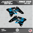 thumbnail image 2 of Kalair GFX Graphics Kit for Suzuki RMZ250 (2007-2009) Razor Series, 2 of 5