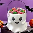 thumbnail image 4 of Jarrón con Forma Cubo Fantasma para Halloween, Cubos Golosinas para Fantasmas, Jarrón con Forma Cubo Fantasma para Halloween, para la Entrada, el Dormitorio y la Sala Estar, 4 of 8