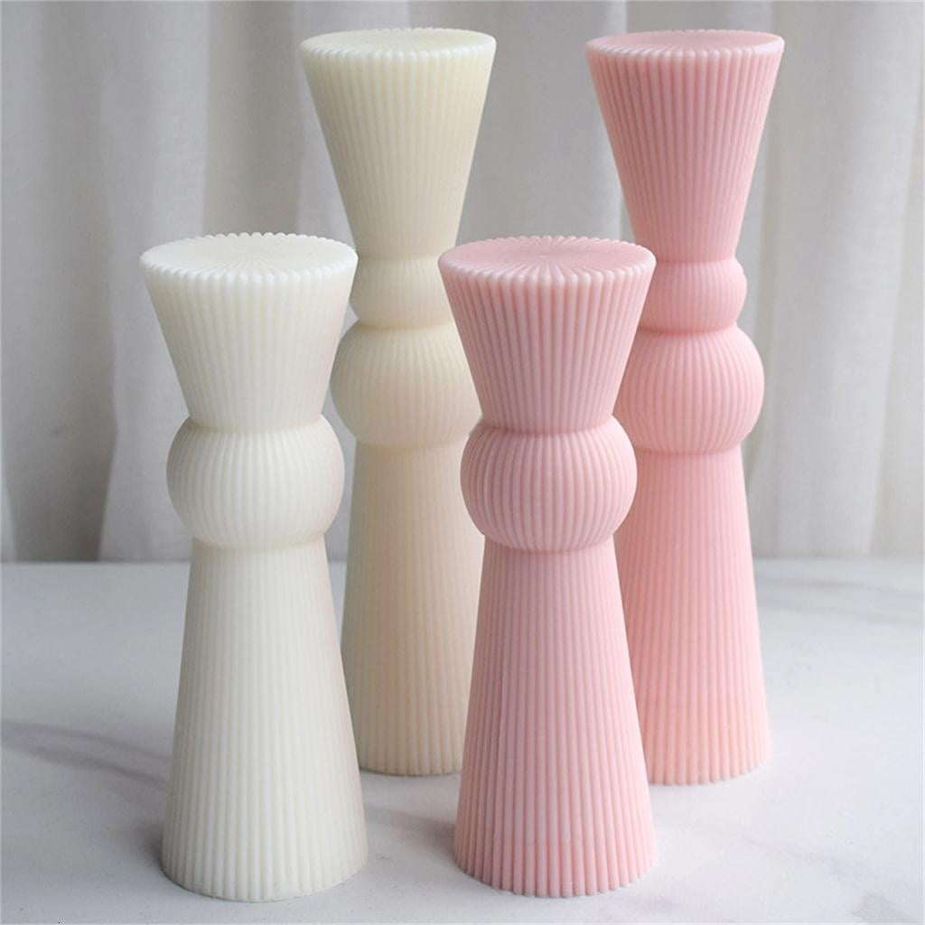 DIY 3D Moulds Geometric Candle Molds Silicone Mold Handicrafts for Candle Making