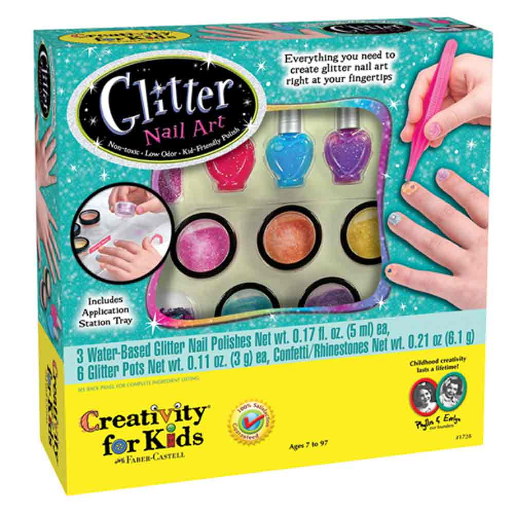 Nail Art Glitter Set - Walmart.com