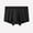 Black, variant on ZQUUVOU Men's Boxer Briefs Cotton Solid Color Close Underwear (Green,2XL)