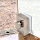 thumbnail image 4 of Kit de perilla giratoria de pestillo de bloqueo de perno de puerta de vidrio para baño de Hotel en casa, 4 of 9
