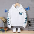 thumbnail image 2 of Vedolay Baby Girl Clothes Warm Loose Pullover Casual Sweatshirts for Boys Girls White,100, 2 of 5