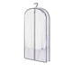 thumbnail image 2 of Bolsa para ropa para almacenamiento en armario y viaje | Funda para traje plegable de tela no tejida con ventana transparente | Protector transpirable para ropa colgada como trajes, vestidos, 2 of 6