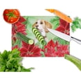 thumbnail image 2 of Caroline's Treasures Beagle Poinsettas Glass Cutting Board Large, 2 of 2