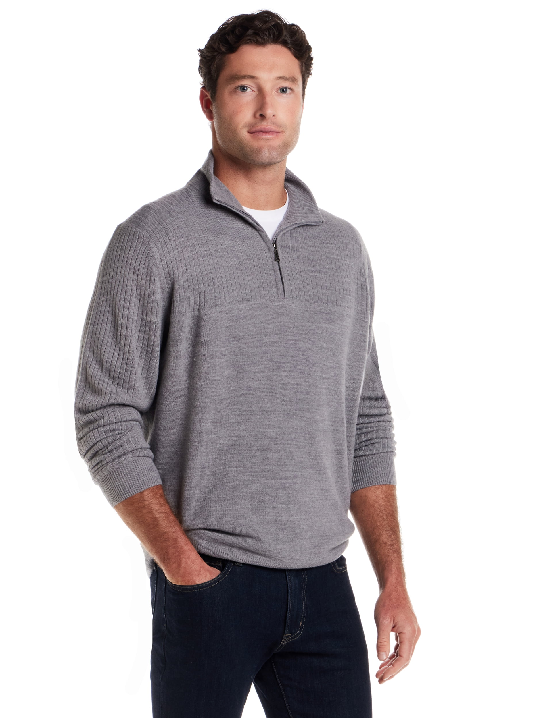 Frontier Threads Men's Soft Touch 1/4 Zip Sweater