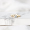 thumbnail image 4 of Rosec Jewels Certified Moissanite Promise Ring for Women - Celtic Knot Ring - D-VS1 Quality - Ready to Gift for Valentines, 18K Yellow Gold, US 12.00, 4 of 8