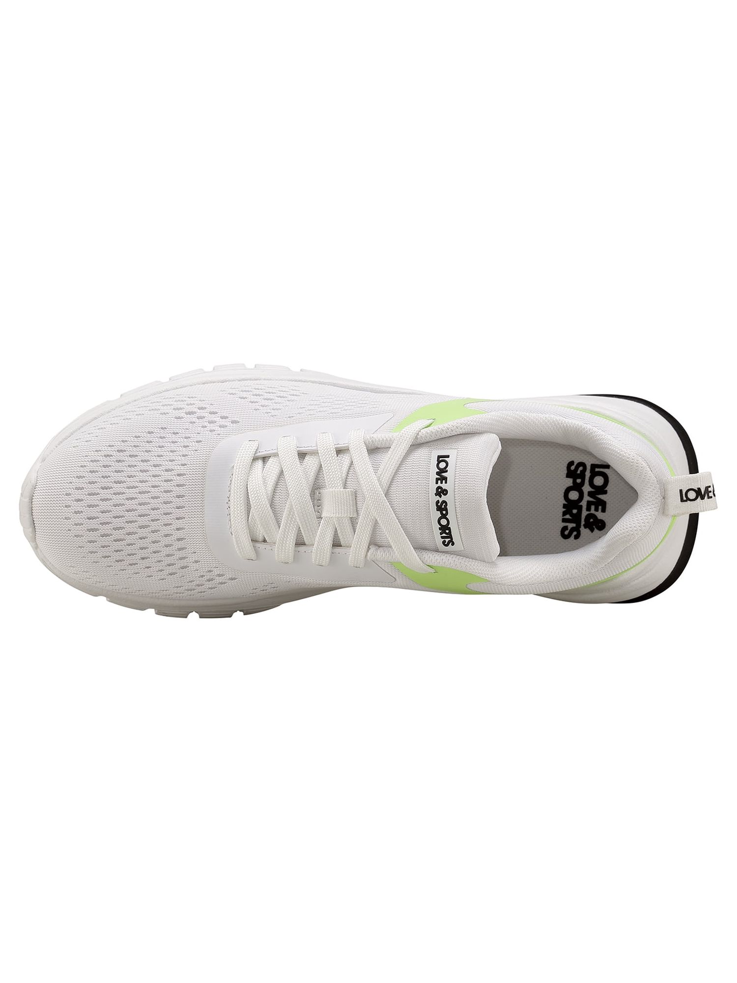 Love & Sports Women's Lace-Up Mesh Athletic Sneakers - image 3 of 8