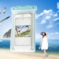 thumbnail image 1 of Universal Luminous Waterproof Smartphone Case Responsive Underwater Dry Pouch Bag Random Color, 1 of 9