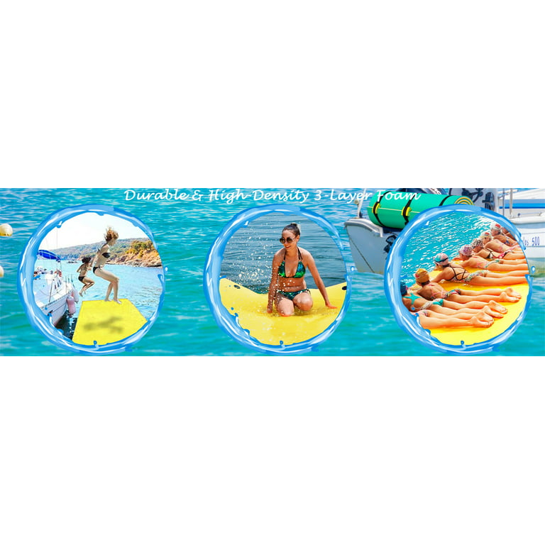 Portable Floating Pad Foam Pool Water Flotation Equipment Board Pressing  High Suitable For Pool Swimming Float Mat Bed Summer - Outdoor Hot Tubs -  AliExpress