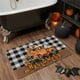 thumbnail image 2 of Yhmxh Alfombrillas de baño para baño Alfombra de baño Alfombra de Halloween de imitación de pashmina con estampado de calabaza para ambiente festivo Decoración del baño, 2 of 5