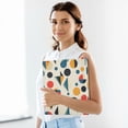 thumbnail image 6 of FORMRS 3 Ring Binder 1.5 inch with Pockets Set of 2 Clip Board 200 Sheets Capacity, Red Geometric, 6 of 8