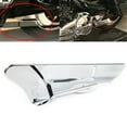 thumbnail image 4 of ZSWAL Motorcycle Lower Rear Belt Guard Cover Chrome Belt Drive Cover for Harley Electra Street Road Glide King FLHTK FLHX FLHR, 4 of 5