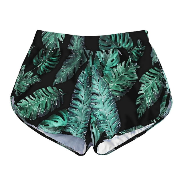2025 Femmes Boutons Course Haut Dames Maillot de Bain Taille Bikini Lacé Haut de Maillot Taille Small Bas de Maillot de Bain Shorts de Plage Bas de Bikini Imprimé Tropical Tankini Shorts Maillot de Bain