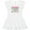 AA-White, variant on Inktastic Grandma Grandpa Love Me Girls Girls Toddler Dress