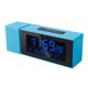 thumbnail image 1 of Reloj de pantalla LED Temperatura digital Temperatura Digital Higrómetro Higrómetro Snooze Modo Alarma Radio Dormitorio Suministros para el hogar Azul Noticed HA011272-03B, 1 of 1