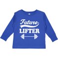 thumbnail image 3 of Inktastic Future Lifter Weightlifting Boys Long Sleeve Toddler T-Shirt, 3 of 5
