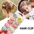 thumbnail image 6 of 790 PCS Girls Hair Accessories Kit - Toddler Snap Clips, Colorful Ties & Loops for Baby, Kids, Teens, 6 of 13