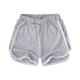 thumbnail image 5 of Usaibhir 3 Pack Toddler Girl Shorts Baby Girls Athletic Short Soft Summer Clothes Size 2-11T, 5 of 11