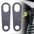 thumbnail image 2 of 1 Pair Motorcycle Turn Signal Indicator Light Lamp Holder Shock Brackets Black, 2 of 6