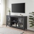 thumbnail image 2 of Henn&Hart 58" Charcoal Gray/Metal TV Stand, 2 of 3