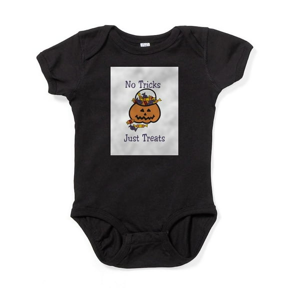 CafePress - No Tricks Just Treats - Cute Infant Bodysuit Baby Romper - Size Newborn - 24 Months