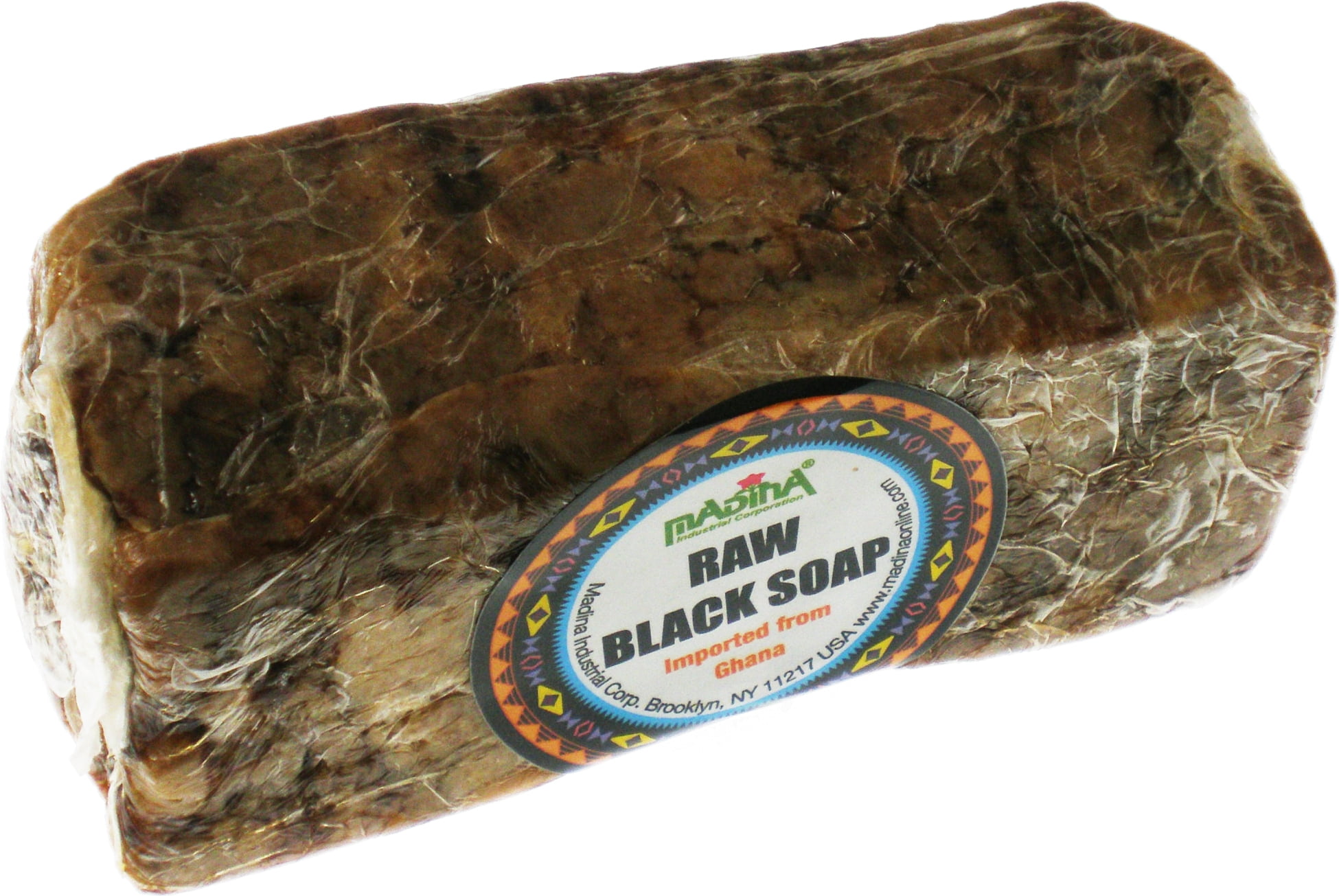 raw black soap