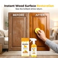 thumbnail image 3 of Scratch Erase Beeswax Floor Spray, 2026 New 350ml-Beeswax Wood Polish Spray, Cleans, Restores Shine, Scratches, Suitable for Floors, Wooden Sofas, and Furniture, 3 of 7