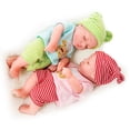 thumbnail image 2 of Muñecas de bebé Reborn de 10 Pulgadas,Juguete Realista para niños a Partir de 3 años Sunnimix Muñeca renacida de 10 pulgadas, 2 of 6