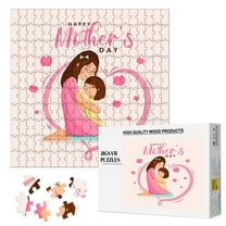 Junepar Custom Wooden Puzzles from Photos Personalized Picture Jigsaw Puzzle 200pcs Customized Photo Puzzles Birthday Easter Wedding Gifts