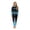 Women, variant on Halloween Pajamas, Family Matching Pajamas, Halloween Pajamas for Family, Halloween Matching Family Pajamas Black Blue Bat Gradient Long Sleeve Set for Costume Party, Baby 12 Months
