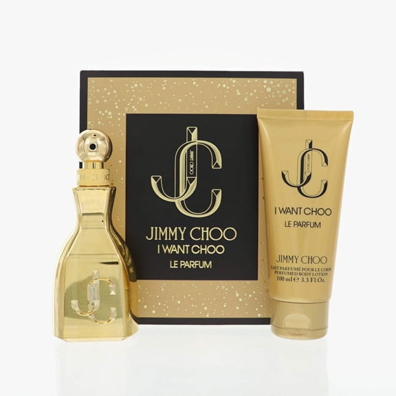 I Want Choo Le Parfum by Jimmy Choo 2 Oz Eau De Parfum Gift Set for Women