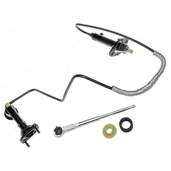Clutch Master Cylinder and Cylinder Assembly - Compatible with 1997 - 2002 Jeep Wrangler 1998 1999 2000 2001