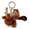 thumbnail image 2 of Llavero Peluche Puzzled Alce Suave Marrón 4 pulgadas, 2 of 3