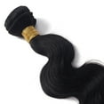 thumbnail image 2 of LELINTA 12"-20" Wave Jet Black Remy Human 1 Bundle Bulk Hair Extensions 50g, 2 of 5